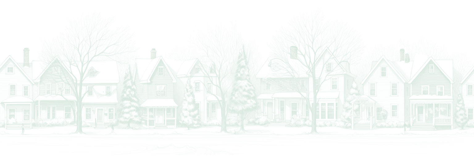 winter neighborhood